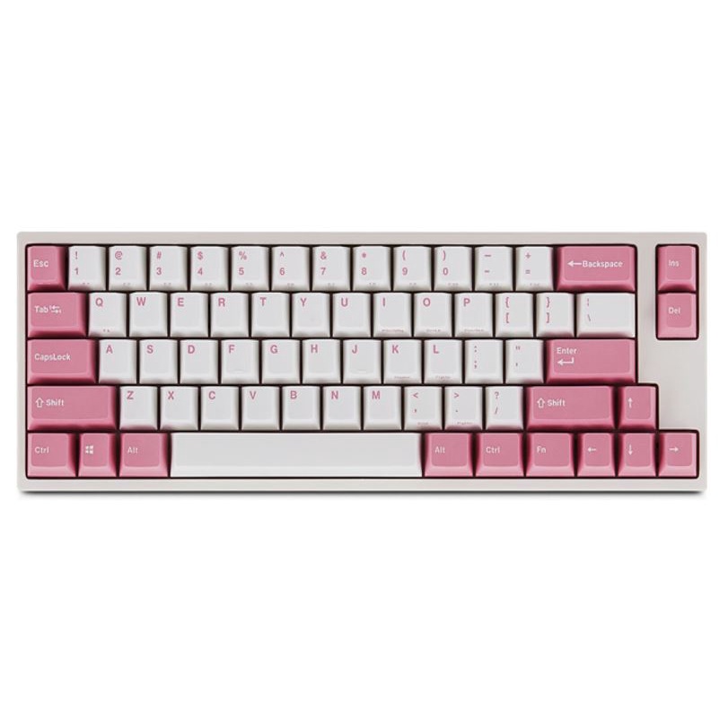 Leopold FC660M Light Pink PD 65% Double Shot PBT Mechanical Keyboard