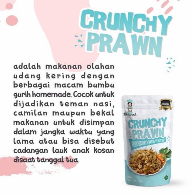 

Crunchy Prawn Udang Crispy NO MSG
