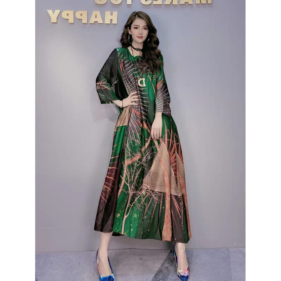 FROSTINE LOOSE DRESS PREMIUM KOREA THREE M IMPORT DRES KOREAN STYLE TERBARU KEKINIAN MURAH