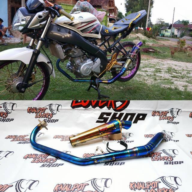 Knalpot KOU KIDAL VIXION Old Dan VIXION NVL