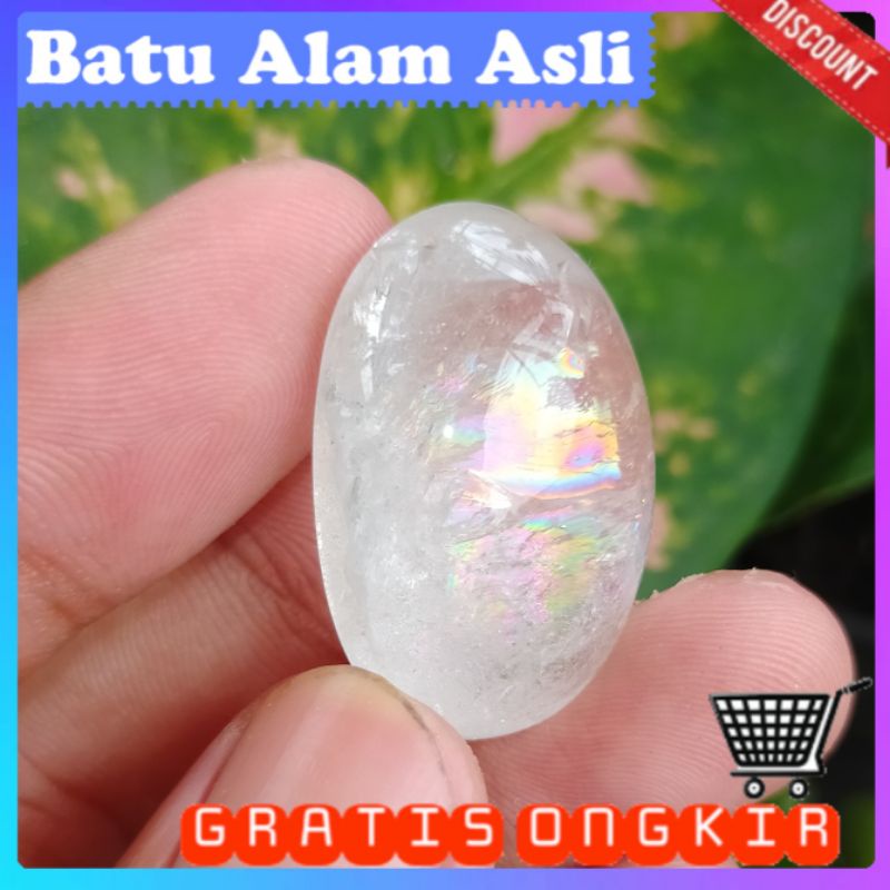 batu antik kecubung pelangi serat es jumbo antik bkn opal ruby safir yakut bacan wulung pria wanita