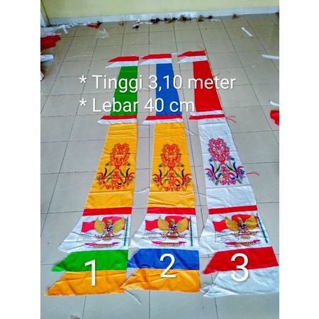 

Promo bendera bandir batik Diskon