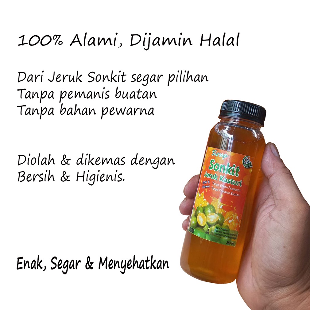 

Syrup Jeruk Sonkit Syrup Jeruk Kasturi Sirop Jeruk Kunci Lemon Cui Kemasan 250ml