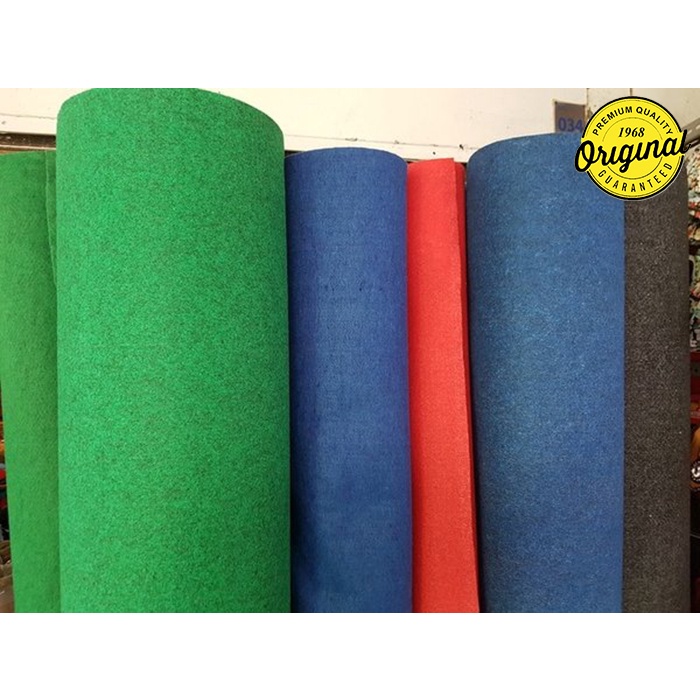 Karpet BUANA BLUDRU POLOS Meteran SUPER BUANA MURAH Mushola Masjid