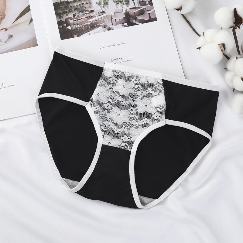 GO! CD662 Celana Dalam Anti Nyeplak Fashion Es Sutra CD Wanita Gaya Korea cod