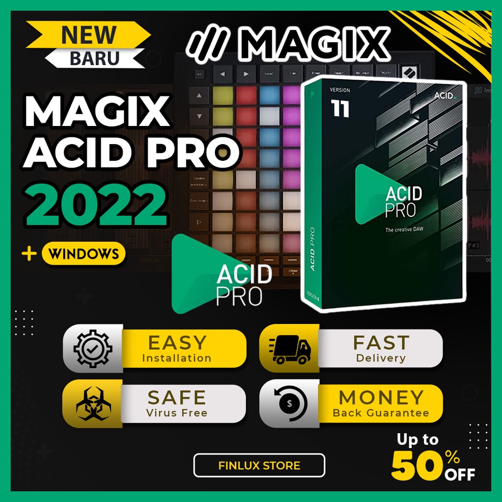 

MAGIX ACID Pr v11.0.0.1434 Ltst 2022 Lftm Fr Wndws (64-bt)