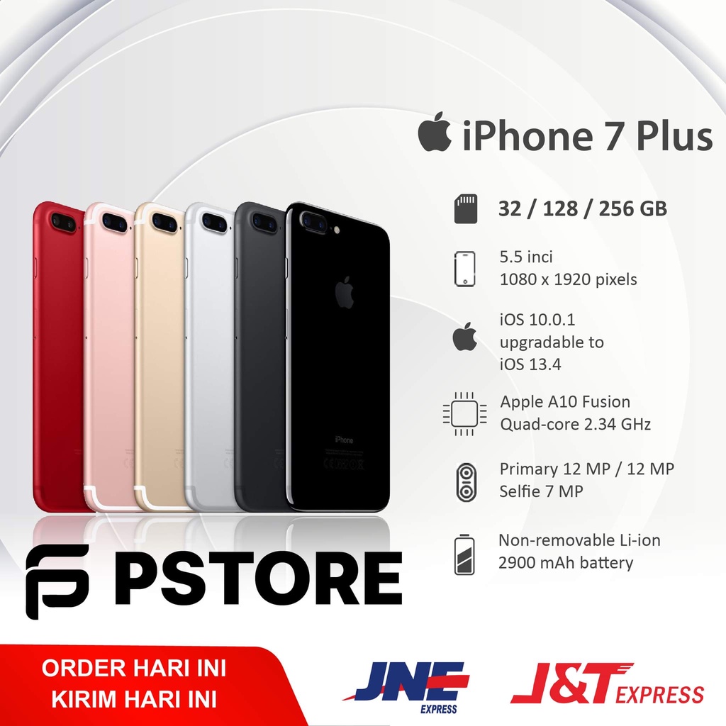 iPhonee 7 / 7  Plus RAM 128/32GB SECOUND LIKE NEW GARANSI INTERNASIONAL