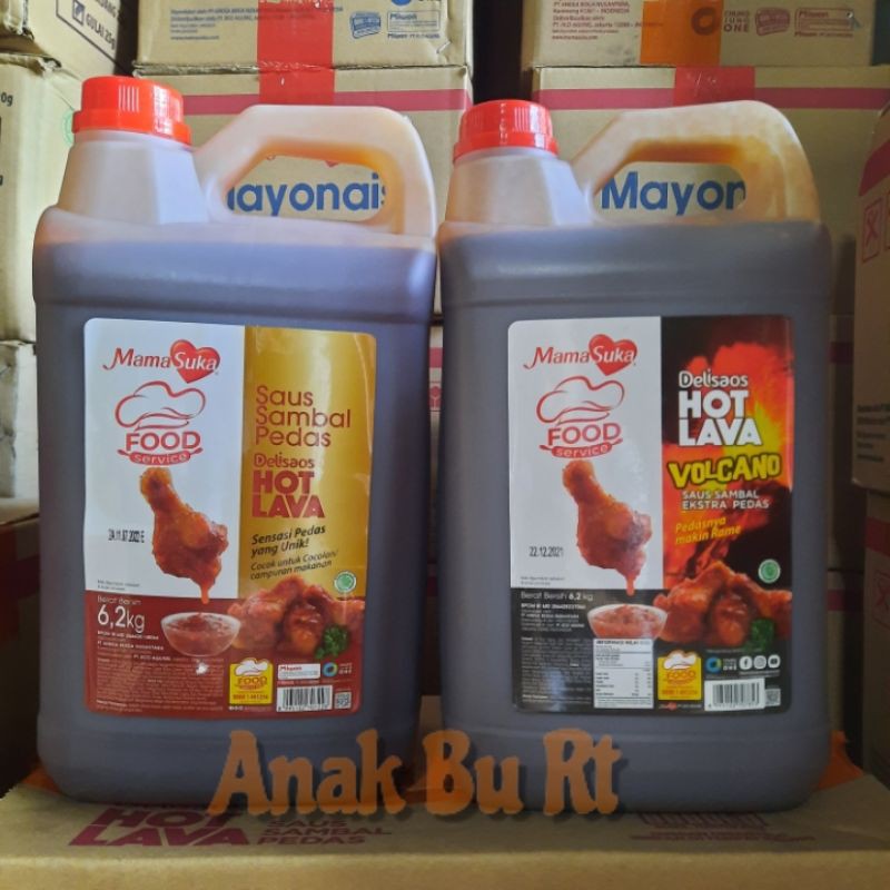 

Hotlava Volcano 6.2 Kg | Hot Lava 6.2 Kg | 6,2 Kg - Kemasan Drigen | Delisaos Mamasuka