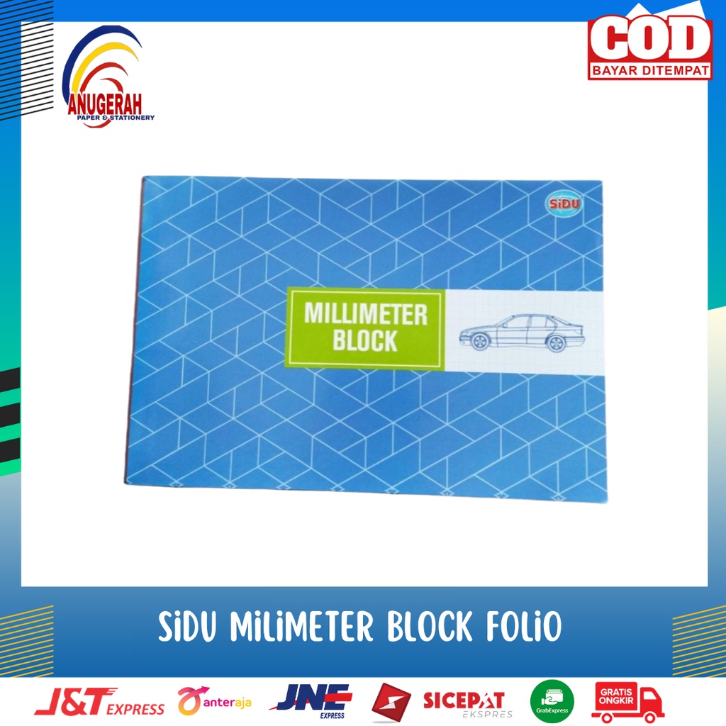 

SIDU MILIMETER BLOCK FOLIO (PCS)