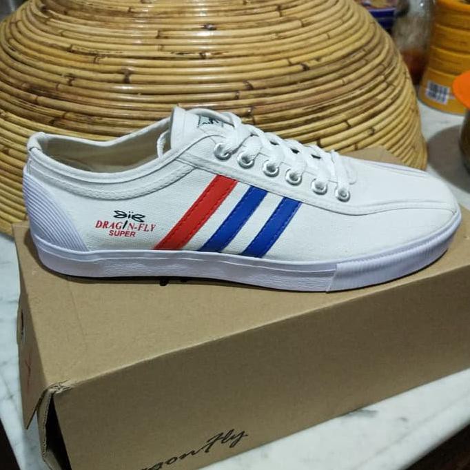 [BAYAR DI TEMPAT] Sepatu DragonFly Putih / Sepatu Capung Dragofly Amazon 37-43 {KOMPLIT