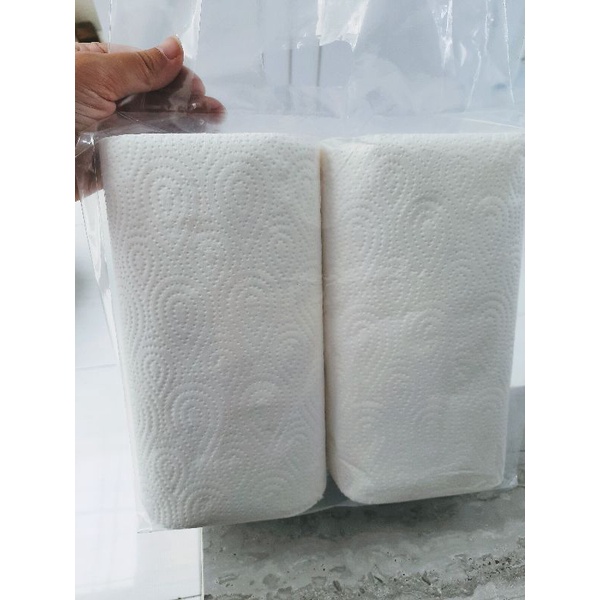 Paseo tissue minyak / tissue dapur / paseo Kitchen towel isi 2 roll-Polos 70sheet isi 2