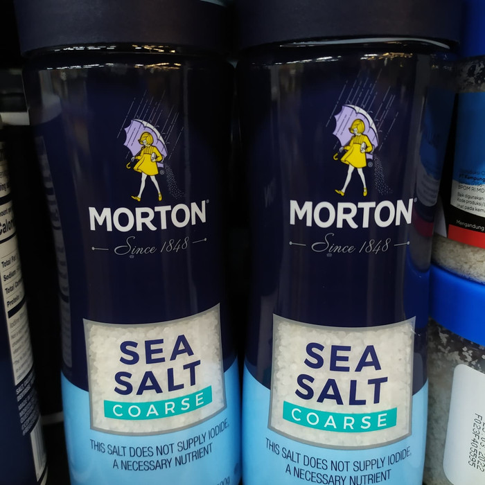 

MORTON COARSE Sea Salt 500gram