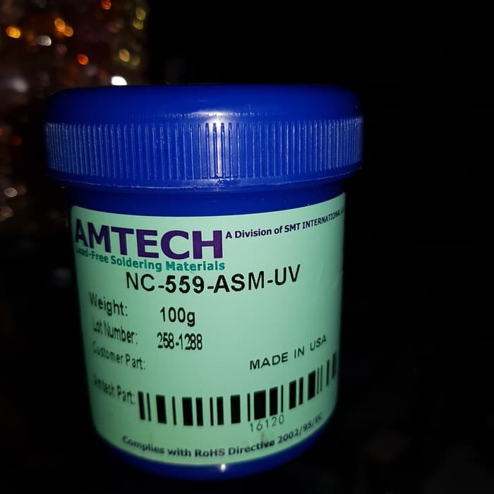 AMTECH NC-559-ASM-UV Flux 100g Original