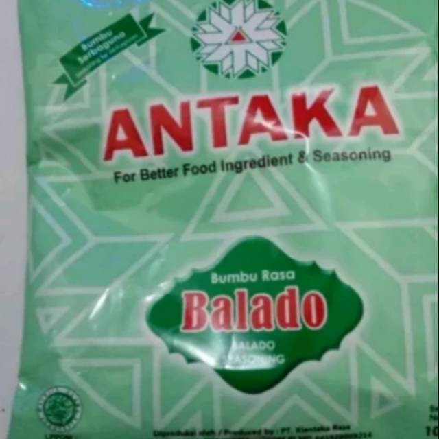 

Bumbu Tabur ANTAKA rasa Balado 100gr