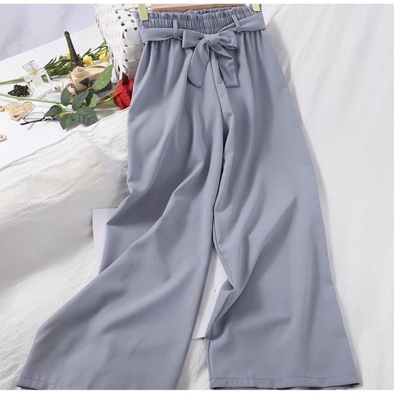 VIONA KULOT / KULOT TERBARU / KULOT RIBON PANTS / CELANA KULOT TALI BAHAN WOLFIS