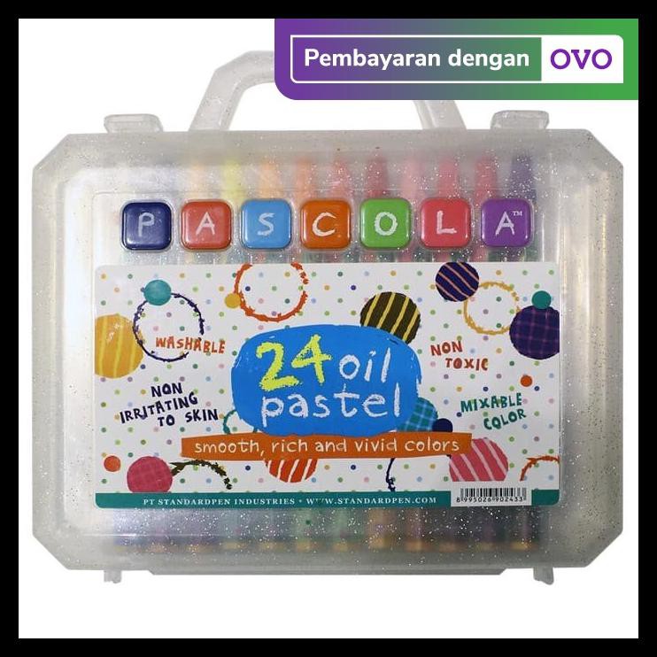 

Ready Crayon Pascola Oil Pastel 24 Warna
