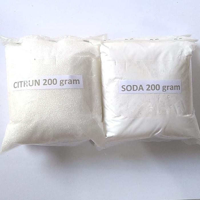 

CO2 DIY KIT SITRUN / CITRUN 200 gram + BAKING SODA 200 gram BERKUALITAS