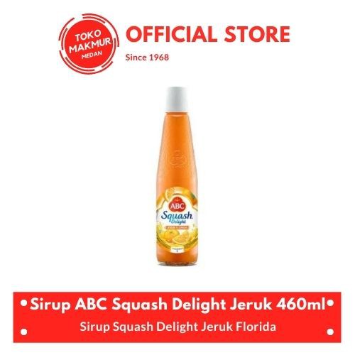 

SIRUP ABC SQUASH DELIGHT JERUK FLORIDA 460ML