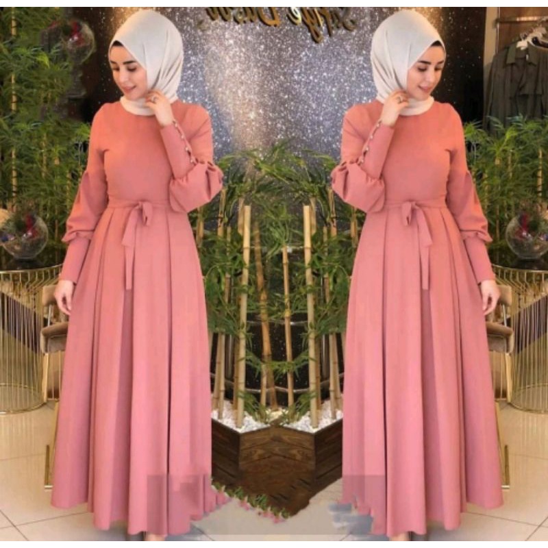 TERMURAH Audy Maxy / GAMIS Audy Moscrepe