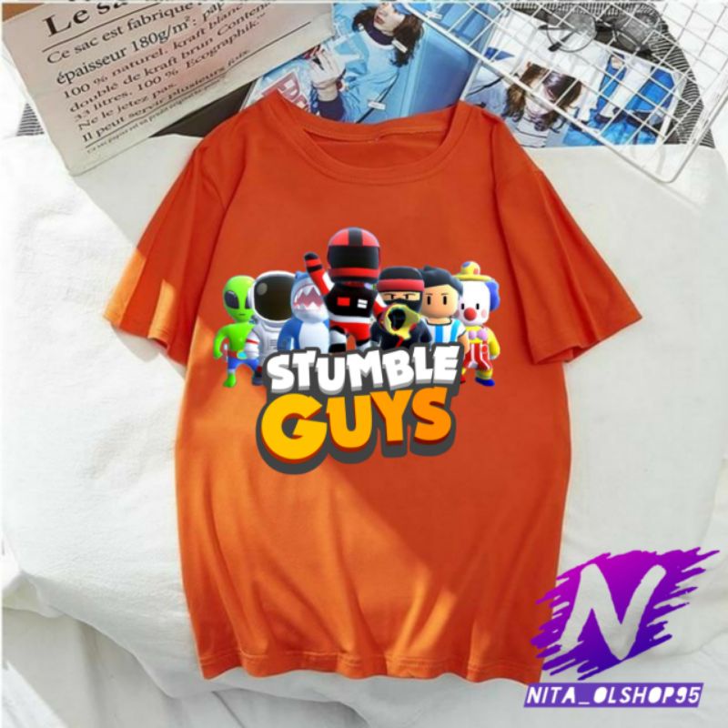 baju stumble guys victory kaos anak viral stumble guys