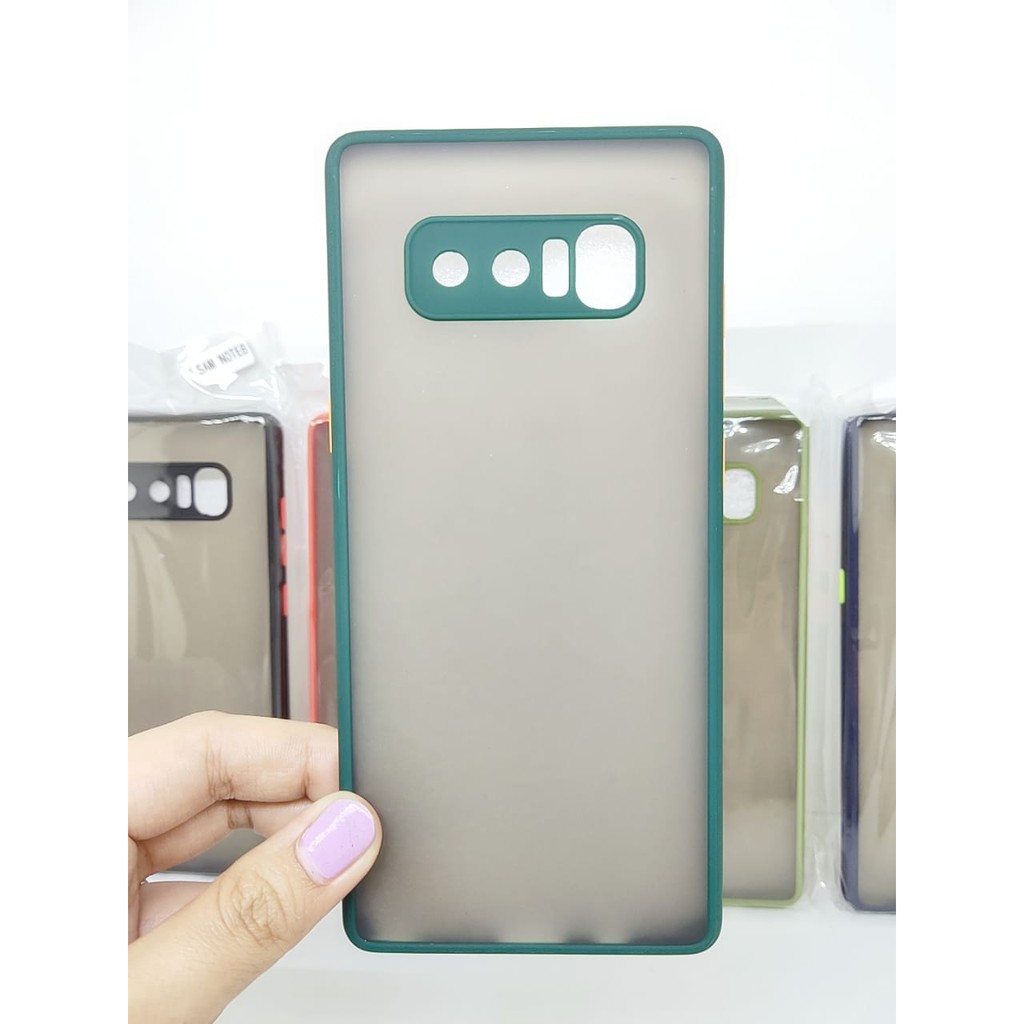 Bumper AERO CASE Samsung Note 8 N950F 6.3 Inchi Premium Hardcase My Choice List Warna Matte