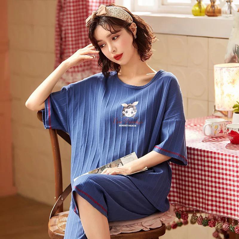 Baju Tidur Piyama Set/Piyama Wanita Import/Baju Piyama Cantik/Woman Sleep Wear-5