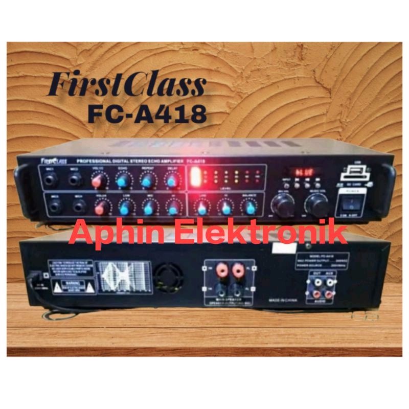 Ampli FIRSTCLASS FC A418 Ampli Bluetooth