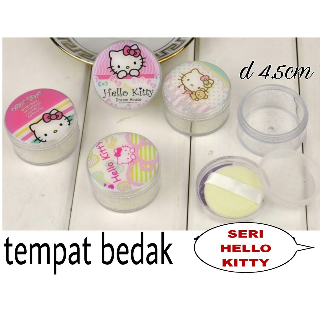 Tempat Bedak Tabur Mini Loose Powder Travel