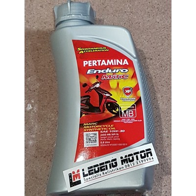 Pertamina Enduro Matic 800ml 10w30 Oli Motor Matik Honda Yamaha 800ml