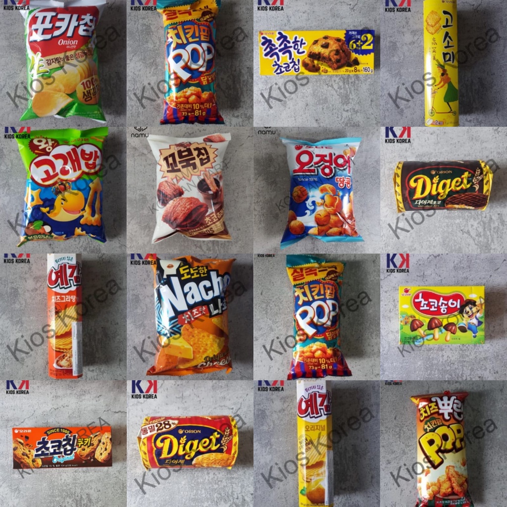 

Orion Snack / Snack Korea Orion / Cemilan Korea