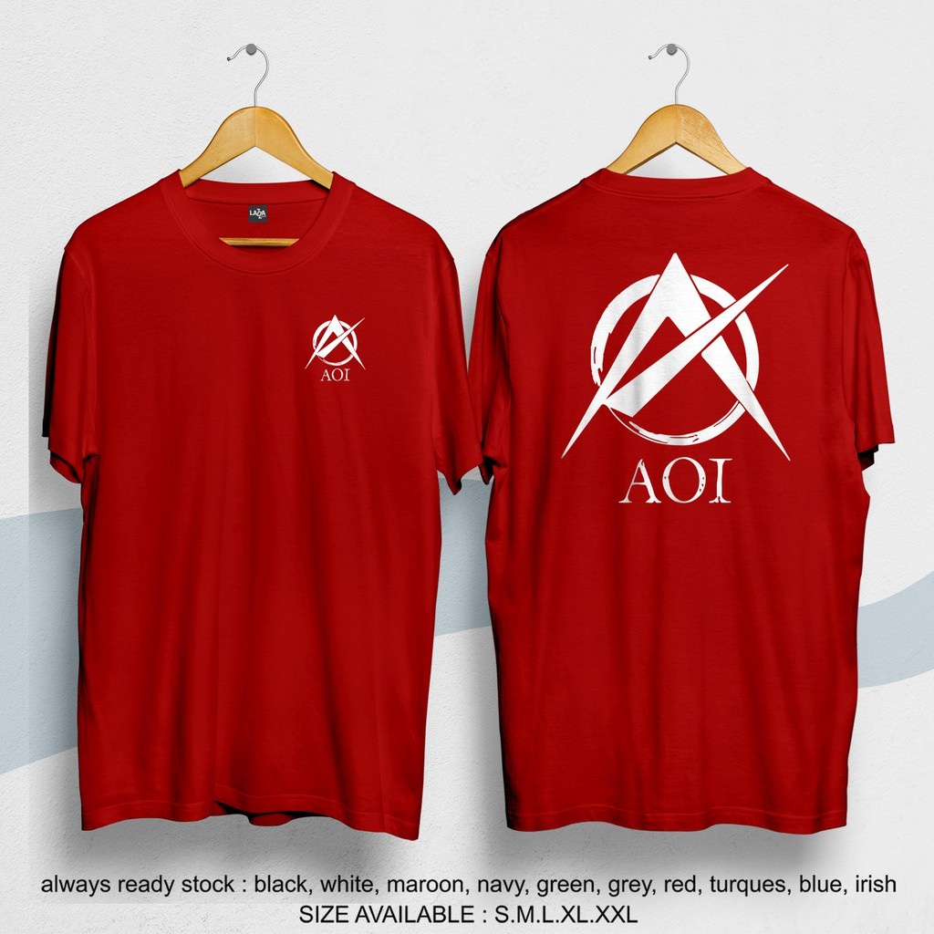 Kaos Baju Distro DJ Aoi LOGO KEREN Terlaris COMBED 30 S