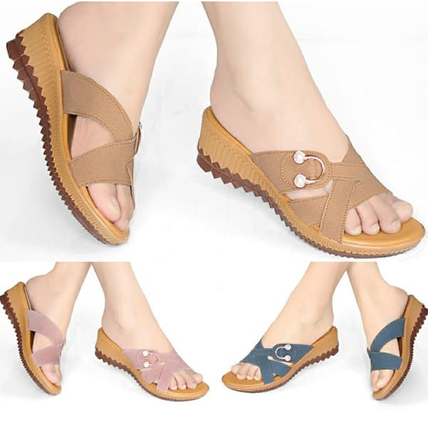 Sandal Slop Selop Wanita Karet Sandal Wanita Slop Terbaru Anti Selip Sendal Flip Flop