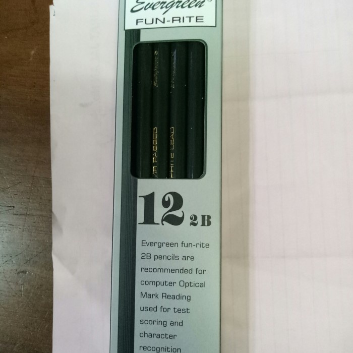 

Diskon Pensil Evergreen 2B Limited