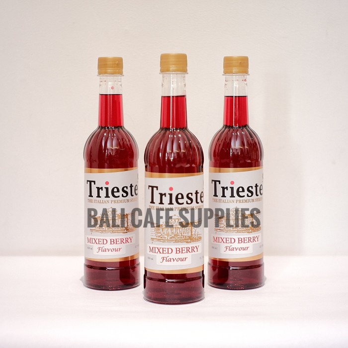 

Trieste Mixed Berry Syrup 650ml sirup rasa campuran buah beri