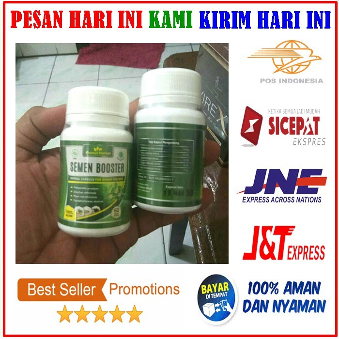 Semen Booster Asli Semen Booster Original Herbal Obat Pengental Serta Penyubur Sperma Pria