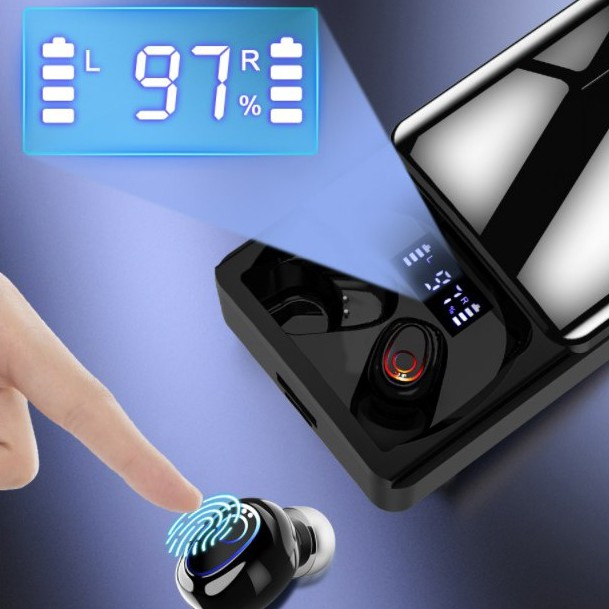 ⭐10000mAh Wireless TWS 5.1 Bluetooth Earphone In-ear Headphone LED Display Sports Waterproof Headset-8