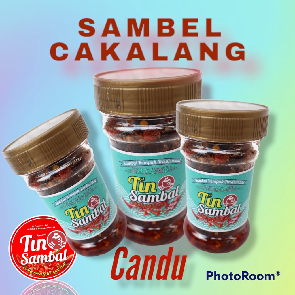 Sambal Cakalang/sambel cakalang asap/Cakalang Candu-Tin sambal 120g