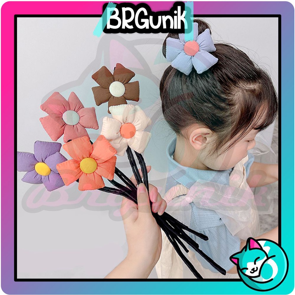 BRGUNIK Hair Rod Ikat Jepitan Rambut Sanggul Hair Bun Tie Jepit Korea Fashion Klip Aksesoris Cewek A067