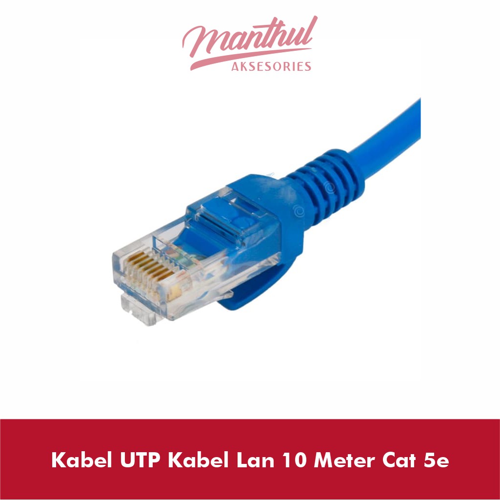 Kabel UTP Kabel Lan 10 Meter Cat 5e