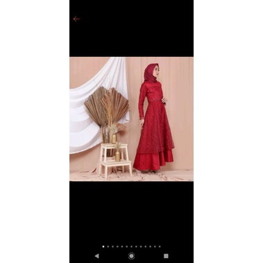 Gamis brokat/Gamis Malaysia Brokat/Gamis Brokat Malaysia Murah