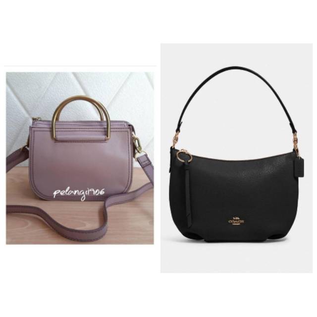 Ryder mini satchel orchid tint & skylar small black