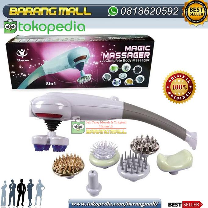 ALAT PIJAT MAGIC HAND MASSAGER 8 IN 1 MULTIFUNGSI spt jmg advance