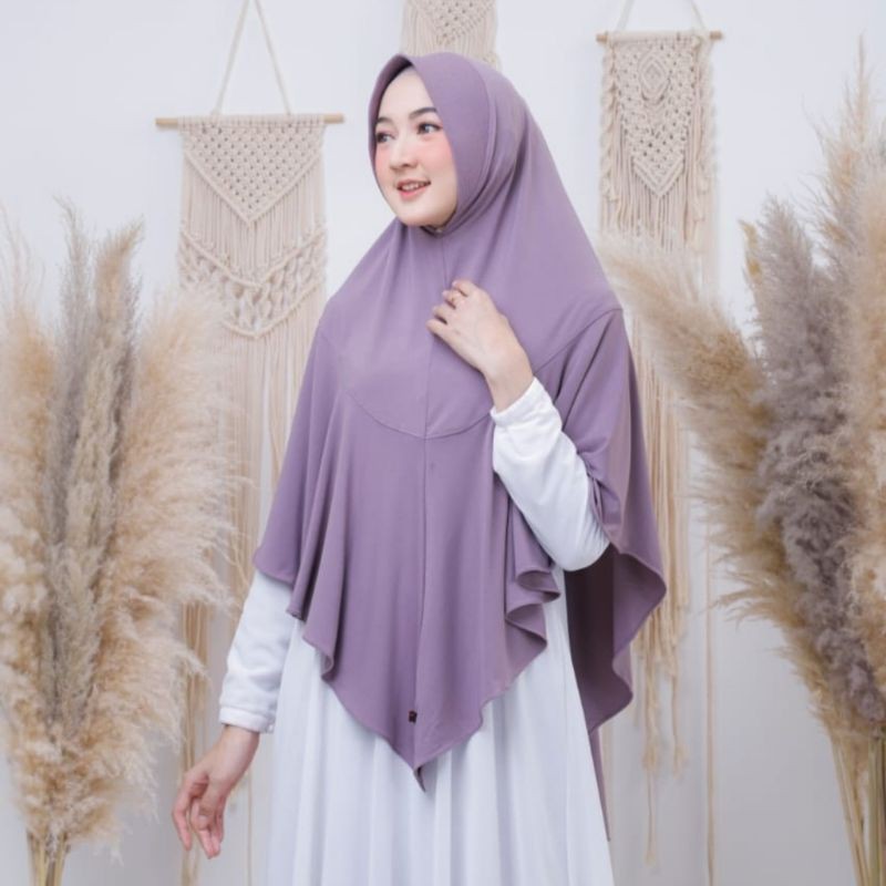 Lulu Hijab New Umi Kulsum / Jilbab bergo khimar bahan stella-1
