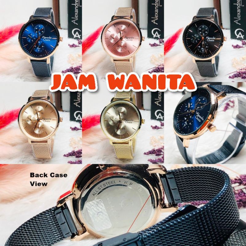 ORIGINAL 100% Alexandre Christie Jam Wanita A2916