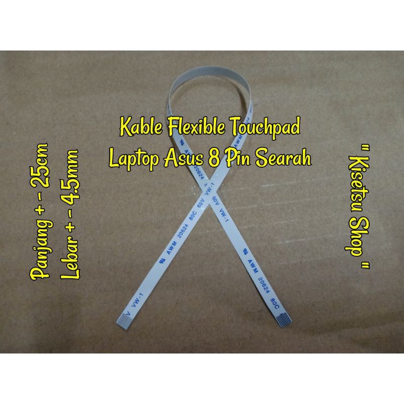 Kabel Fleksibel / Flexible Touchpad Laptop Asus Acer Lenovo Dll 6 8 Pin Searah / 2 Arah