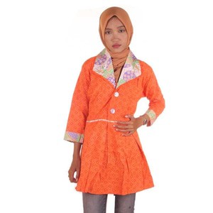 Blus Batik Embos I Tunik Blus Tunik I Blouse Tunik Embos Yana