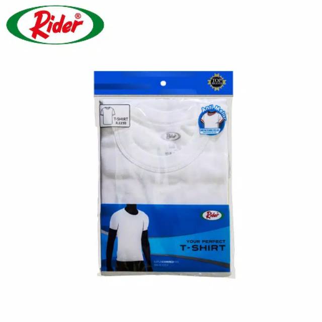 RIDER KAOS OBLONG R 223B PUTIH