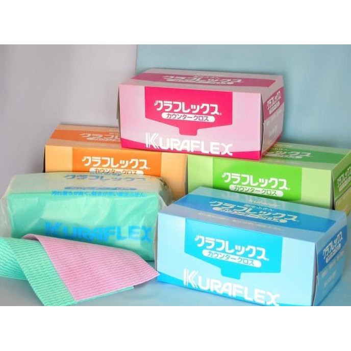 Open Ds Kuraflex Counter Cloth Large Kain Lap Microfiber Dry Wipe