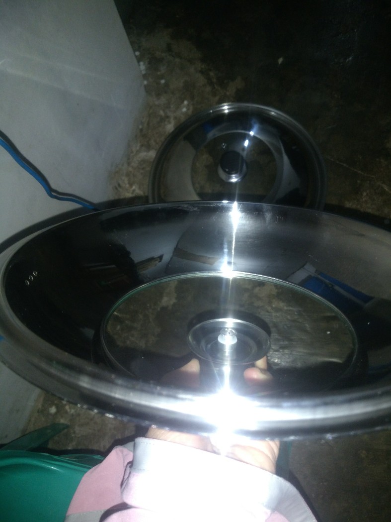 Tutup Panci Multifungsi Stainless Kaca Wajan Kuali Penggorengan Steamer Kukus Goreng 4 Ukuran Murah