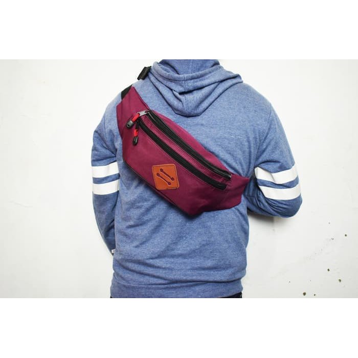 Waistbag Tas Selempang UNISEX selempang weistbag / waistbag Pinggang Dada cowok pinggang pria Murah